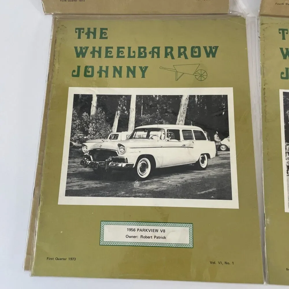 Vintage The Wheelbarrow Johnny Newsletters 1972–1973 | Lot Of 5